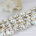 Freshwater Nulceated Pearl Strand AAA- Quality 16mm Wholesale Pearls Strands